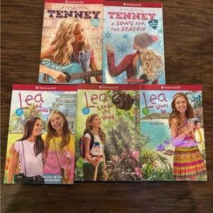American Girl Tenney and Lea Book Set